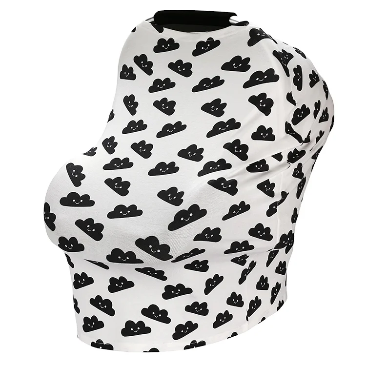 
Nursing Cover Breastfeeding Scarf Baby Car Seat Covers Infant Stroller Cover Carseat Canopy for Girls and Boys 