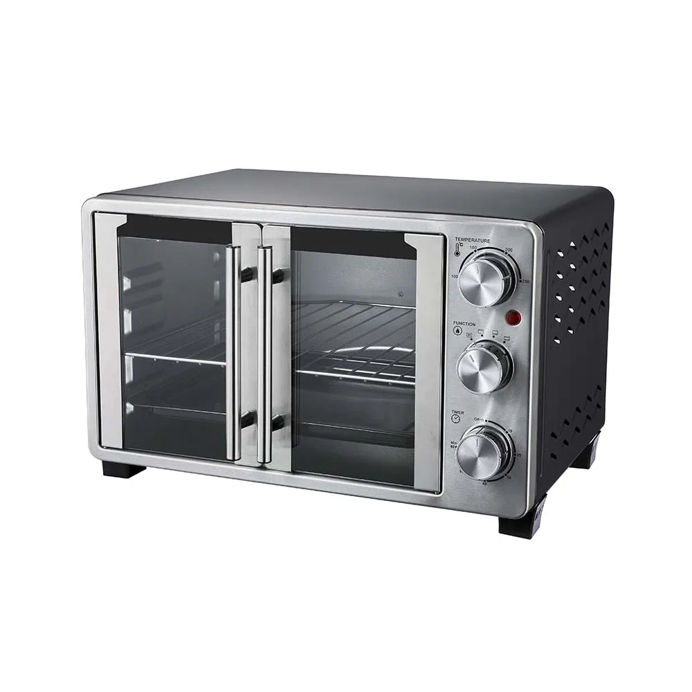 Professional Custom  Electric Oven With Double door 35L Smart Home Baking Electric Toaster Oven