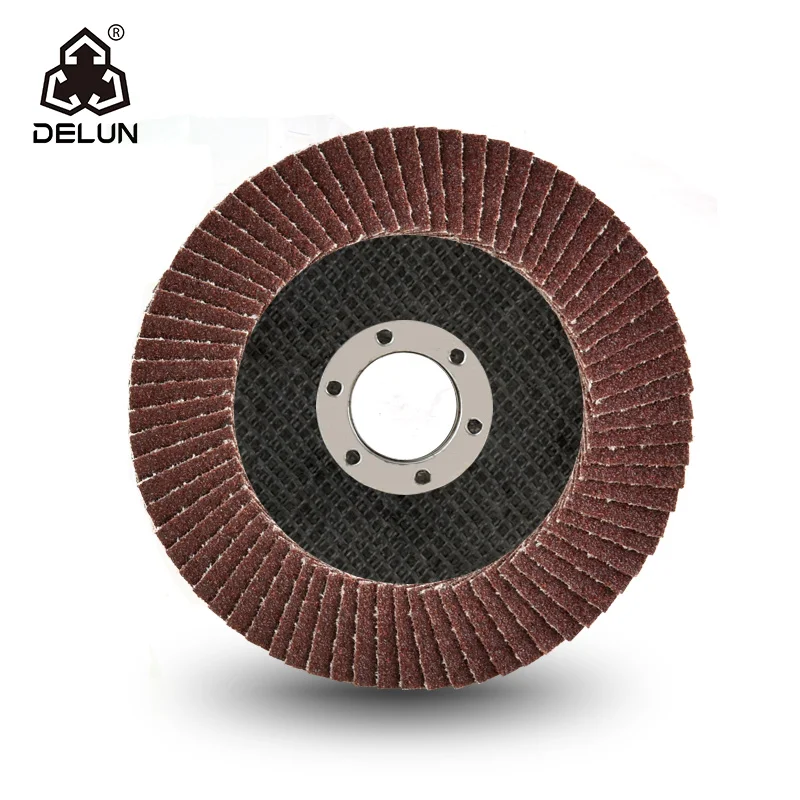 Прямая Продажа с завода DELUN высокопроизводительный прочный использованием 100 мм 4-дюймового откидного диска для полировки угловых шлифовальных машин