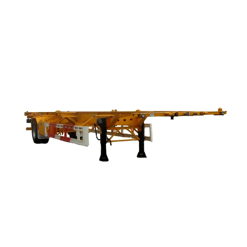 semi trailer to ship tanker or container truck trailer skeleton semi for sale