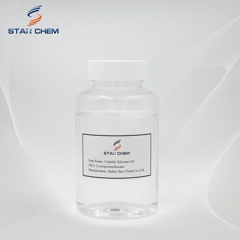 High quality D5 Cyclopentasiloxane Raw material for hair care product shampoo silicone for cosmetic
