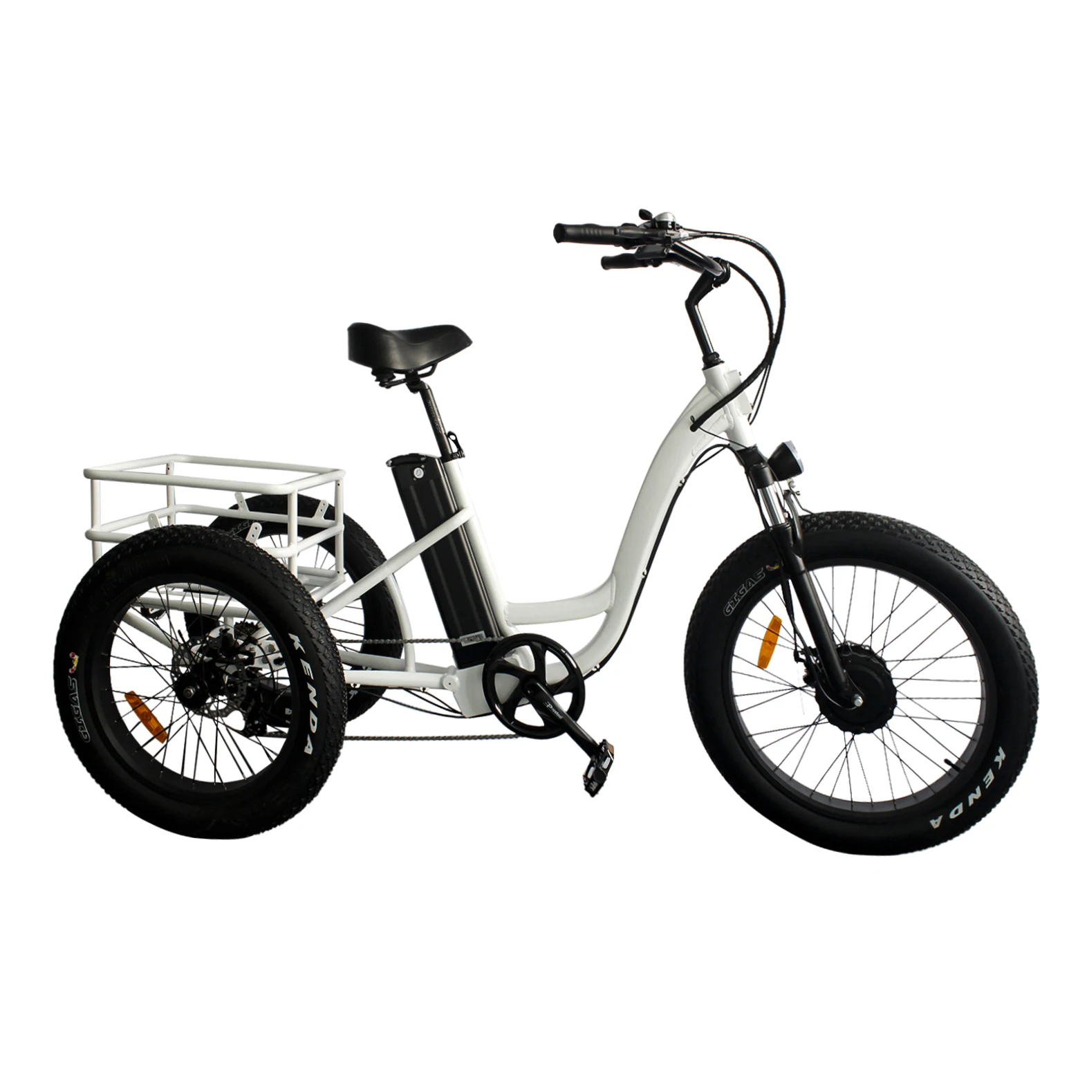 Ristar fat tire 3 wheel electric bicycle with best quality and low price