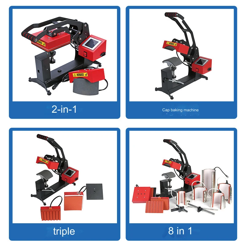 Heat Transfer Printer for Baseball Golf Cycling Cap Logo Printing Heat Press Printing Machine