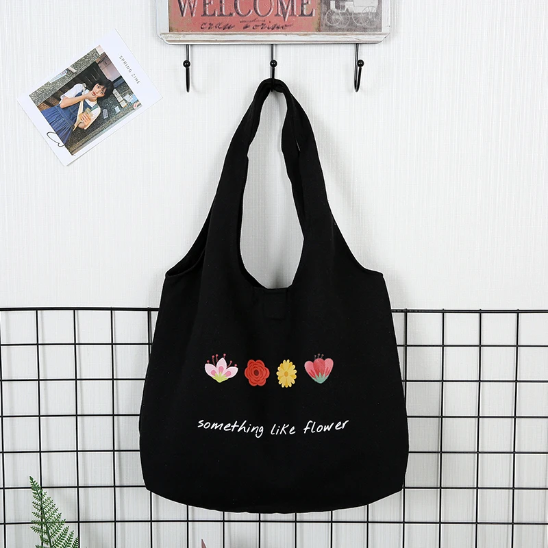 Custom Canvas Bag Duffle Custom Blank Canvas Tote Bag Waxed Shoulder Shopping Make Up Blank Customized tote bag manufacturer