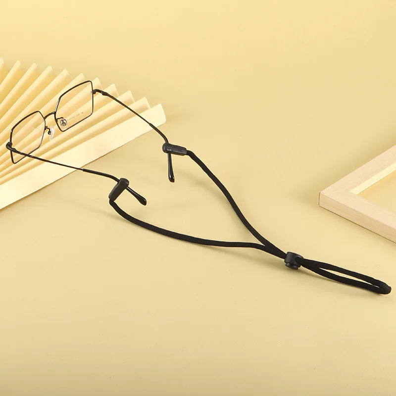 In Stock Adjustable Nylon High Elastic Eyeglasses Cord Outdoor Sports Colorful Glasses Hanging Decoration Sunglasses Rope