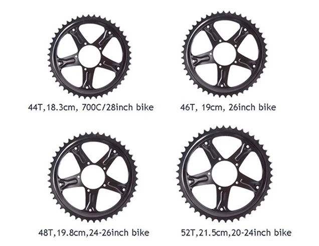 Bafang 48V 500W 750W 1000W Ebike Mid Drive Motor Kit Bafang BBSHD Electric Bike Conversion Kit