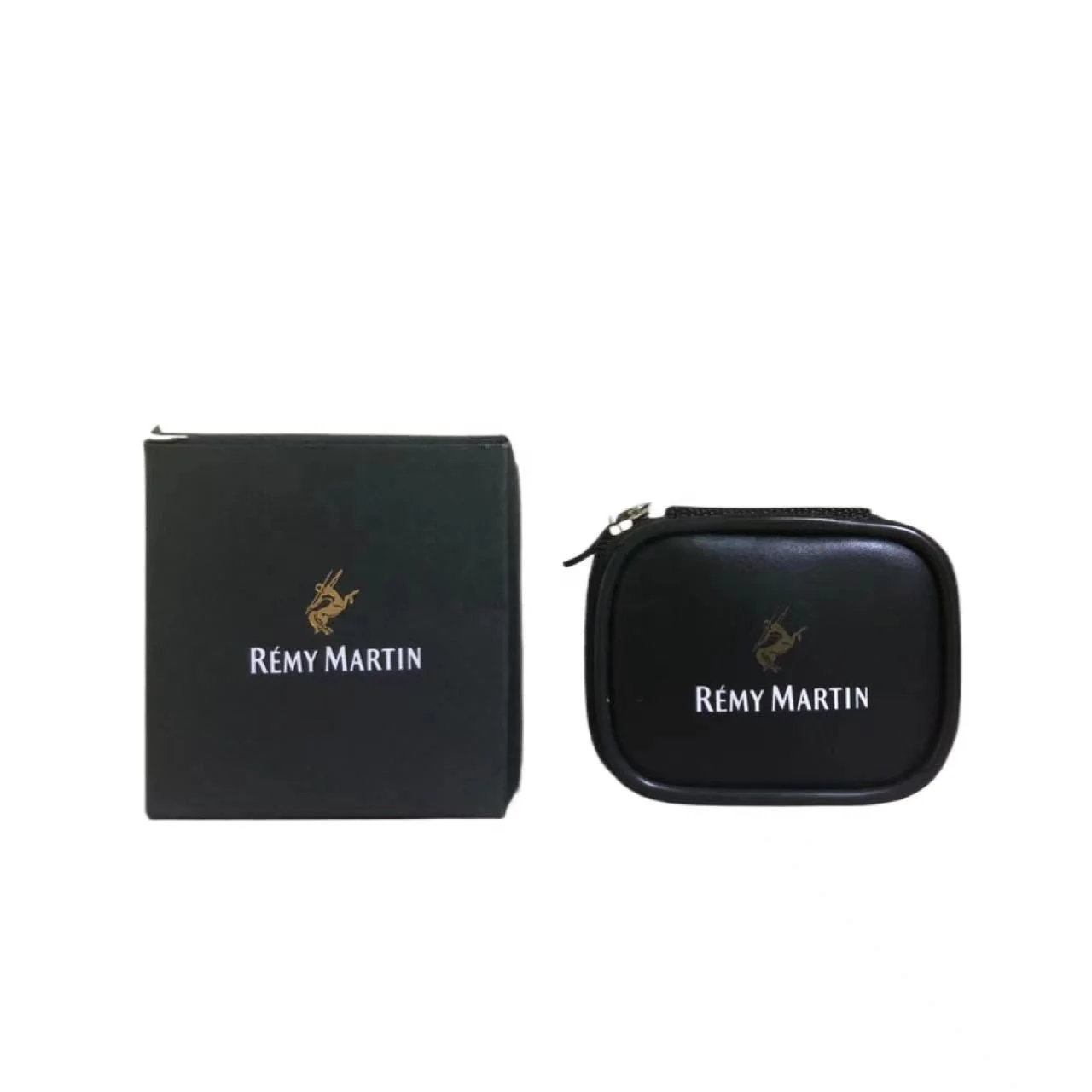 Custom logo Lightweight pu Portable zipper travel Gifts USB power converter Storage Bag for france famous brand promotion