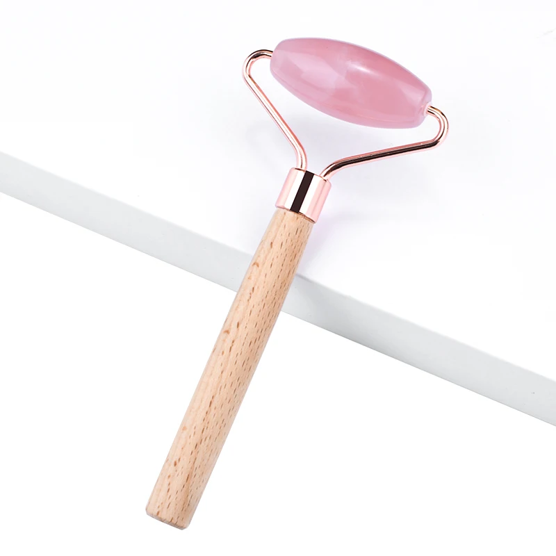 
Private Label Manufacturer Jade Roller Rose Quartz for Face Massage Facial Jade Roller 