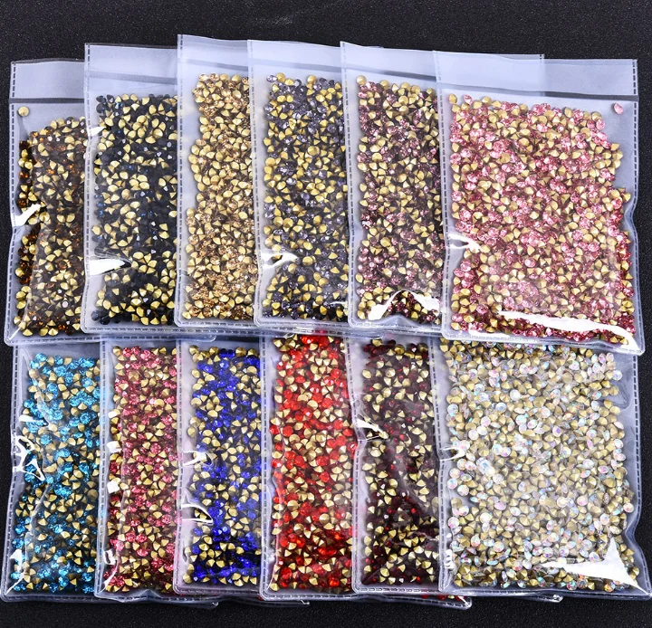 2017 Fashion Machine Cut Glass MC Chatons, High Quality Point Back Rhinestone