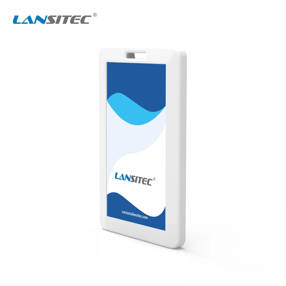 Lansitec Factory Use Light Weight Personnel and Asset Management Long Range Low Power GPS LoRaWAN BLE5.0 Badge
