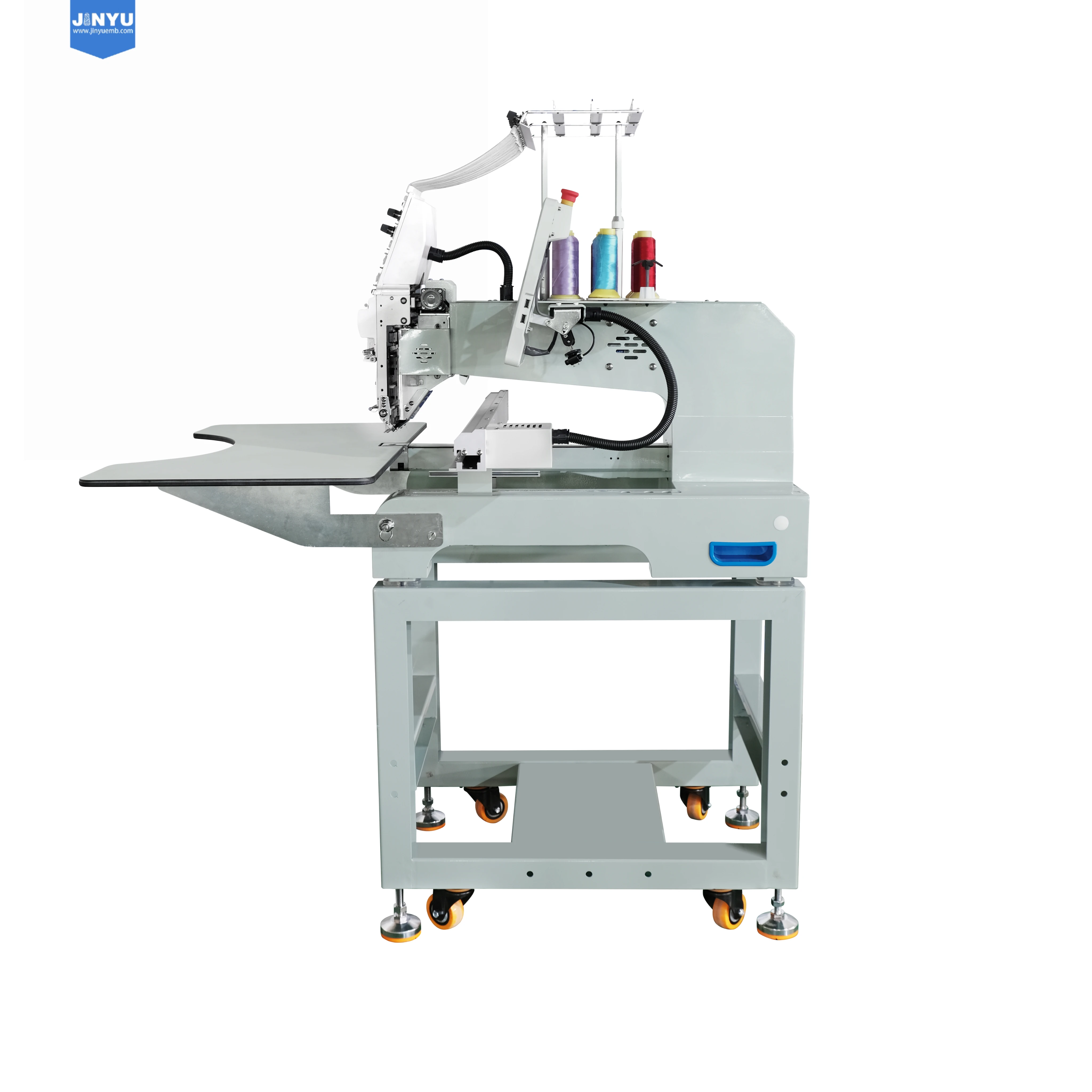JINYU Automatic High Quality Fast Shipping One Head Sewing Embroidery Machine With Professional Engineer After-Sales Service
