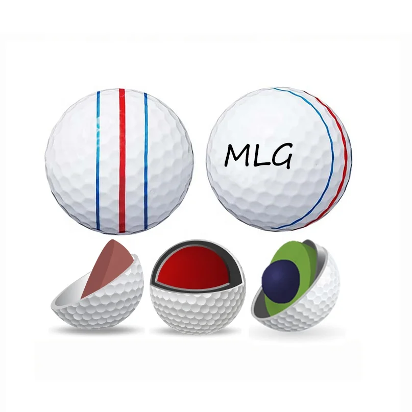 Оптовая продажа заводская цена USGA соответствует 2 шт. Пользовательский логотип мяч для гольфа Surlyn на заказ