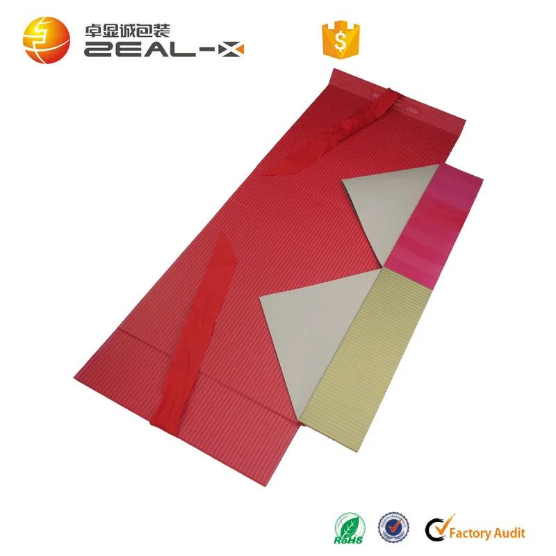 Custom Luxury Book Shaped Red Rigid Paper Packaging Magnetic Infant Clothes Big Gift Boxes With Ribbon