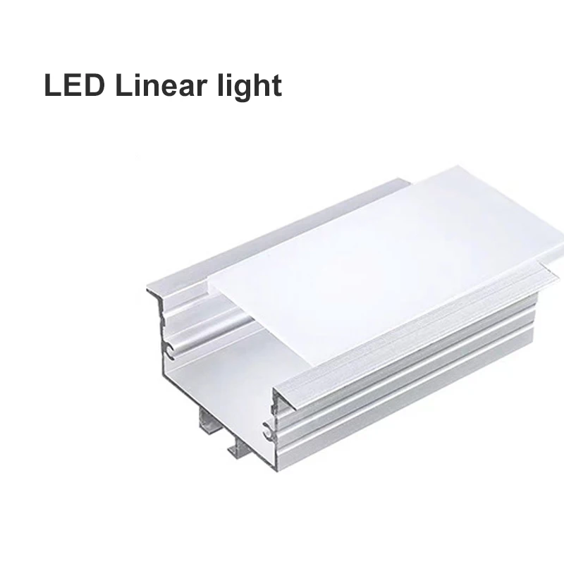 Уличный светильник Recesses, водонепроницаемый алюминиевый внутренний канал, Rgb, настенный монтаж, 90 профилей, потолочный светодиодный профиль