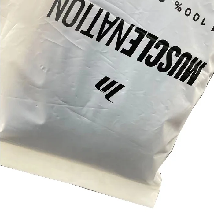 100% Biodegradable PLA & Corn Strach Environmental Friendly  Mailing Bag  Compostable Ziplock Bag