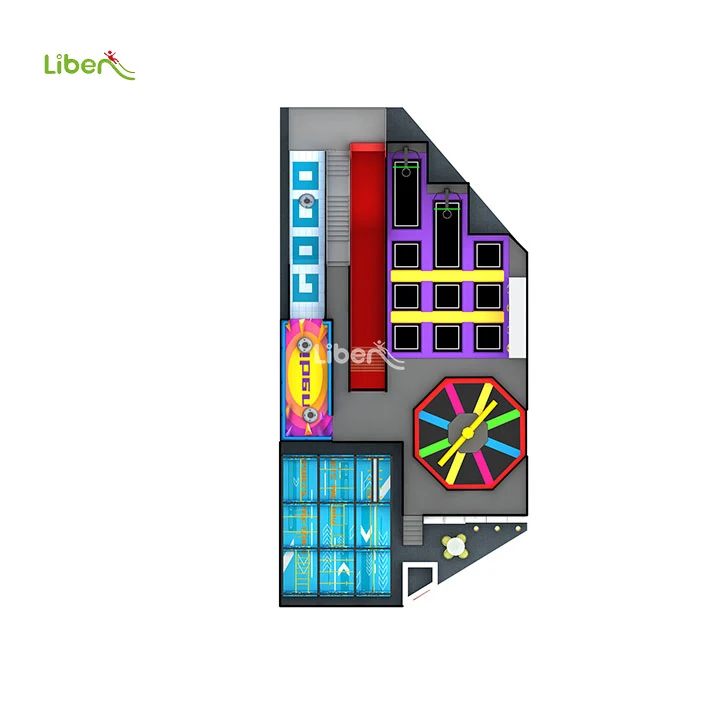 Professional Leap Trampoline Park Jumping For Kids