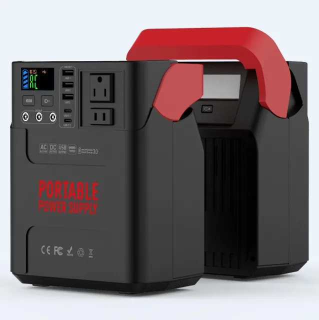 Portable Power Station 220Wh Emergency Backup Lithium Battery 100W AC inverter Outlet Solar Generator