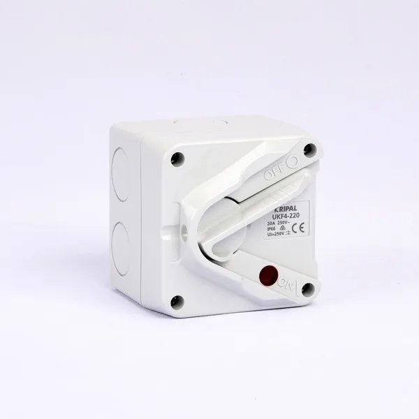 IP66 10-63A 250V 440V UKF series Weatherproof Outdoor Lever Switch