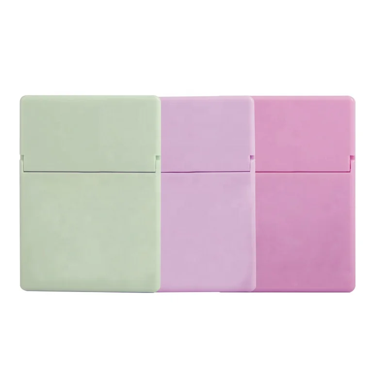 Green tea Oil Absorbing Sheets with Mirror Makeup Facial Oil Blotting Paper Private Logo