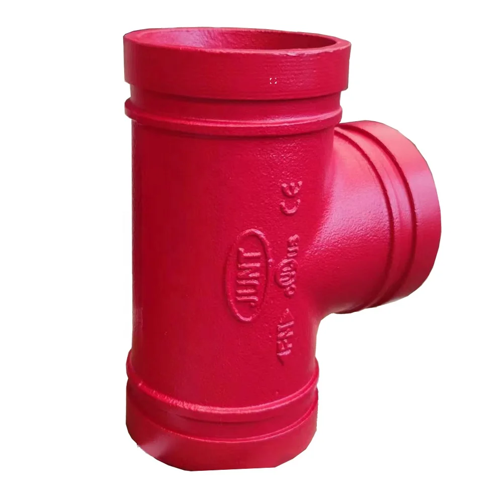 HDPE Groove Pipe Fitting with Application Connection Technology for Simple Fast Convenient Complicated Pipeline Connection