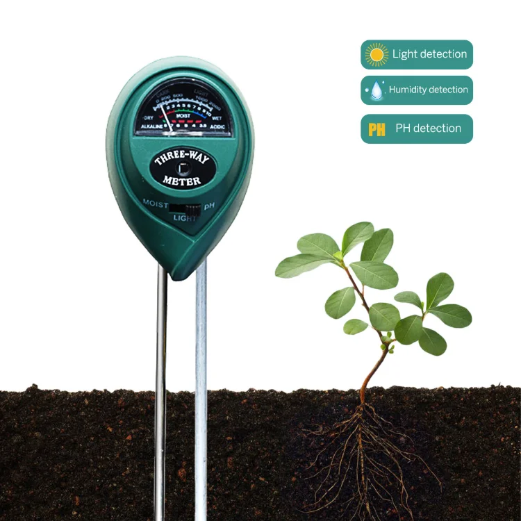 3 способа почвы тестер pH влаги датчик освещенности метр завода для ph измеритель влажности почвы рН метр 3 в 1