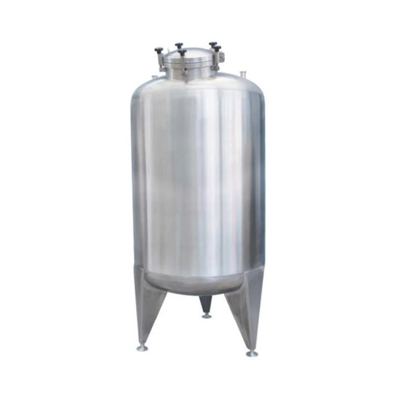Stainless steel water tank for purified water storage