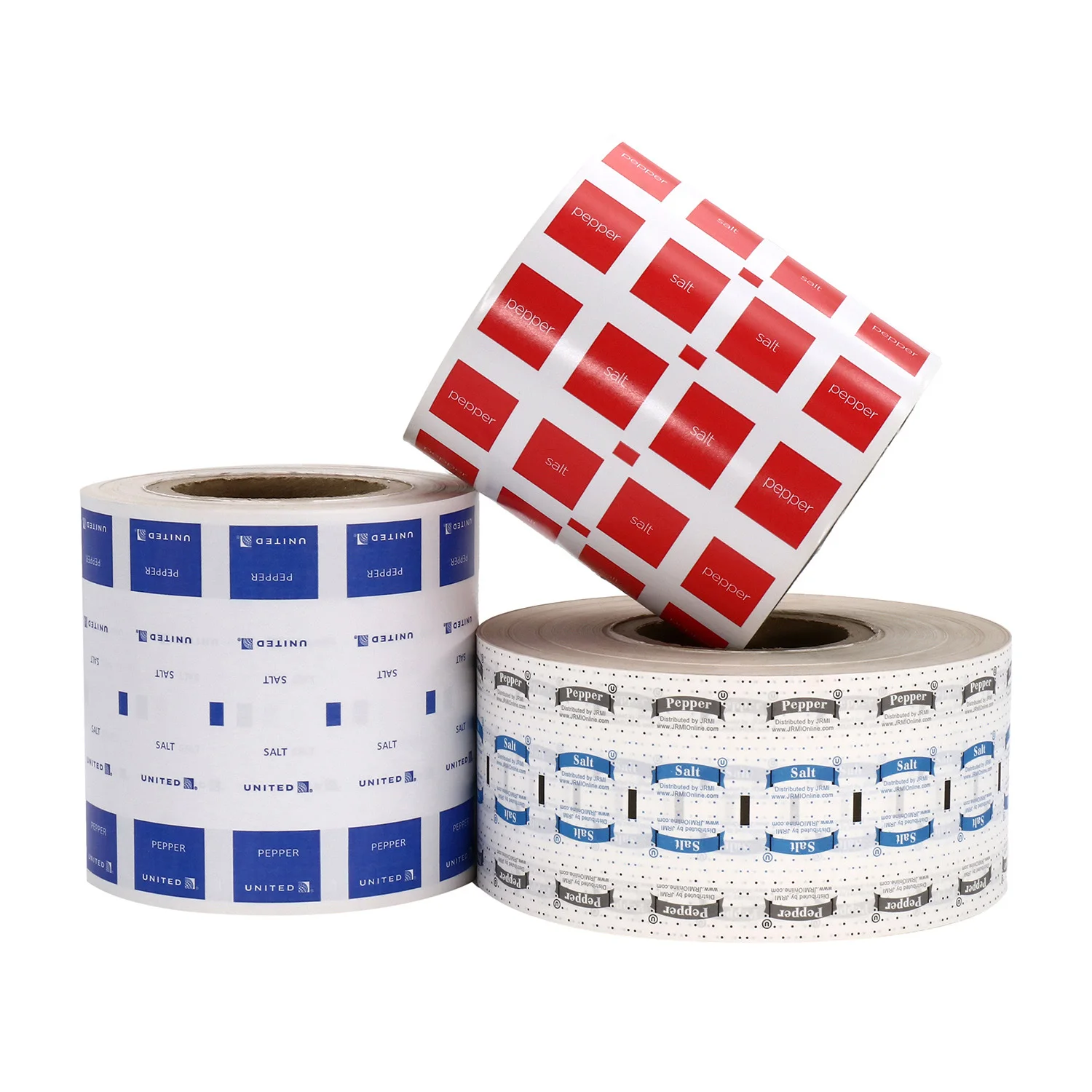 PE coated paper for sugar salt pepper with logo printed 45 gsm pe coating paper pe coated sugar sachet packing paper