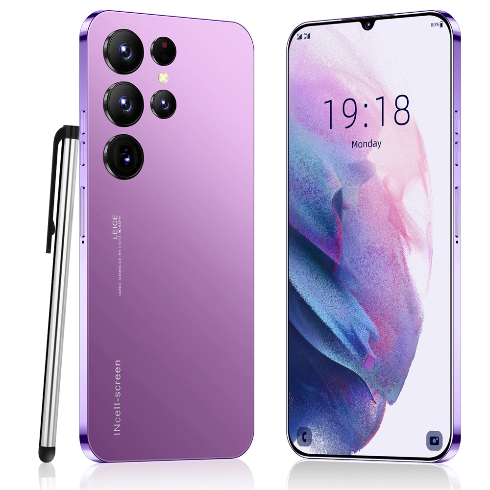 Оптовая продажа бестселлер модный телефон S24 Ultra 5G смартфон 45 Вт быстрая зарядка 200MP процессор Octa Core мобильные телефоны