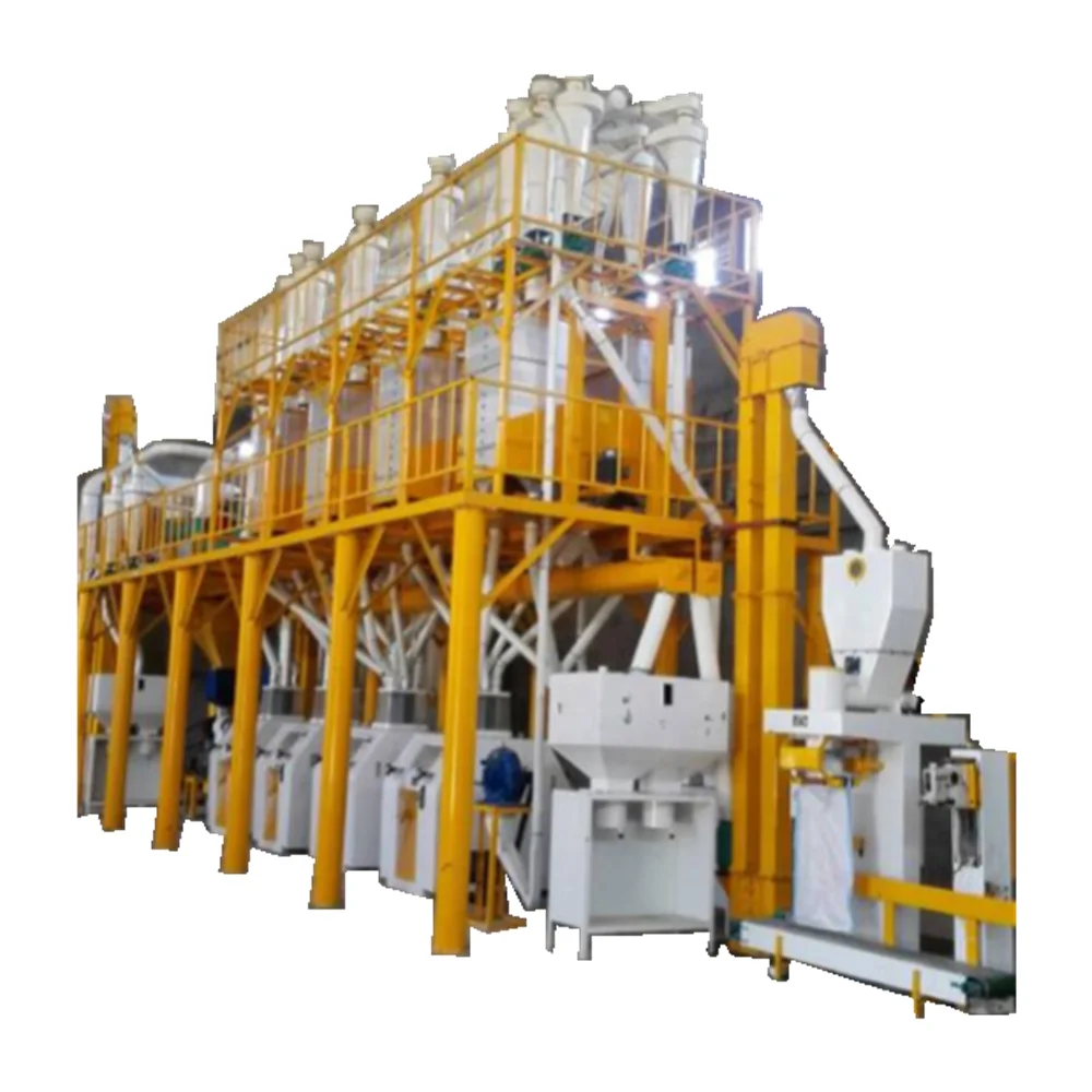 Manufacturers price 50 ton/day grain mill barley grinder/machine for milling wheat