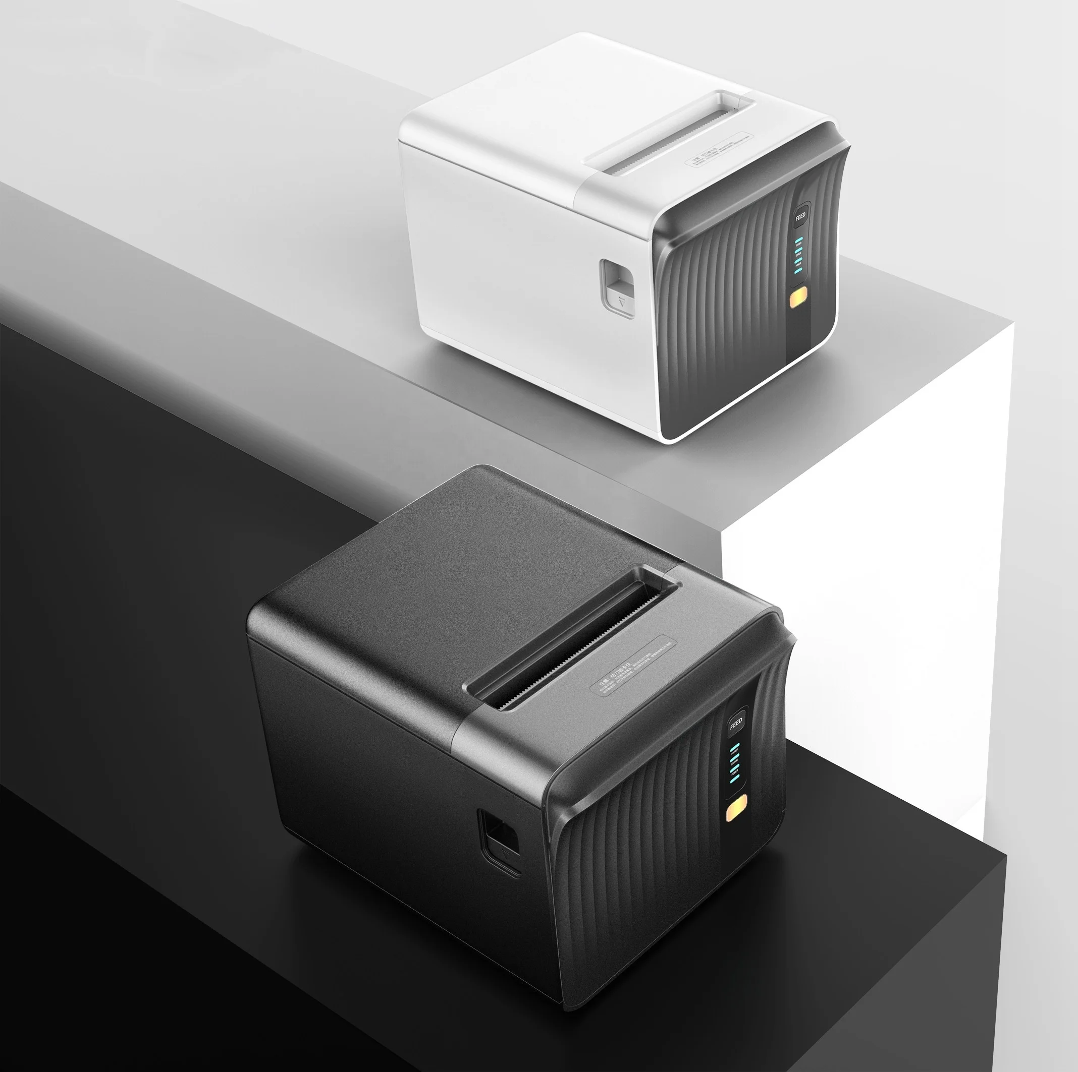 JEPOD JP-P80A POS 80mm Ticket Thermal Printer USB Cable Marker Sleeve/tube