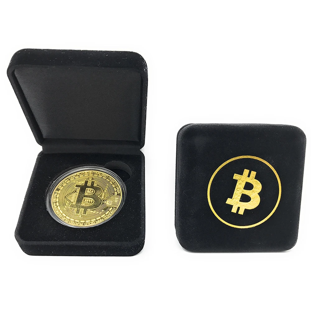 
Custom Bitcoin Btc Ethereum Eth Cardano Ada Gold Silver Plated Souvenir Challenge Coin 