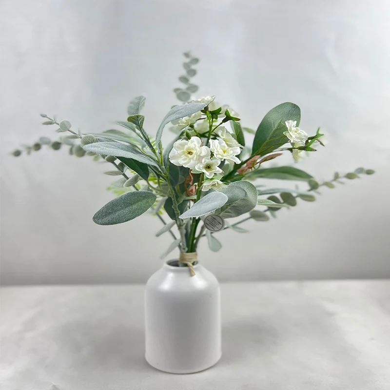 New 2022 idea hot seller artificial plants and flowers home decor gifts wedding decoration artificial flower bouquet