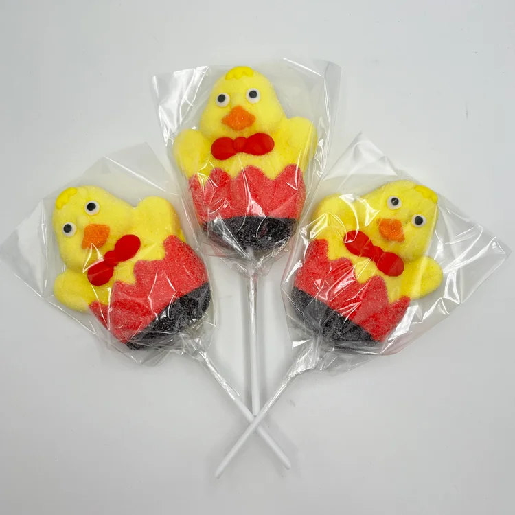 Новое поступление, обычный многоцветный цыпленок Marshmallow 45 г