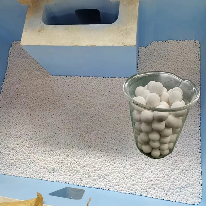 Adtech High Alumina Wear Resistant Ceramic Ball For Aluminum Water Purification