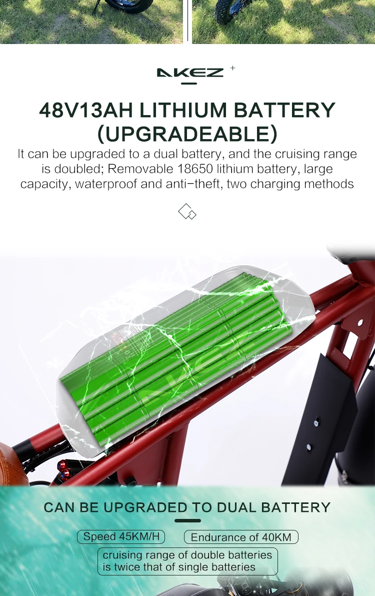 Warehouse Fat Tire Electric Bike  E bike Price 48V10AH/15AH/30AH Battery Electric Bicycle
