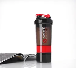 2022 wholesale gym Plastic Drinking Cups for Travel Shaker Cups bottles With Mixer Ball Sports BPA free protein joy shake