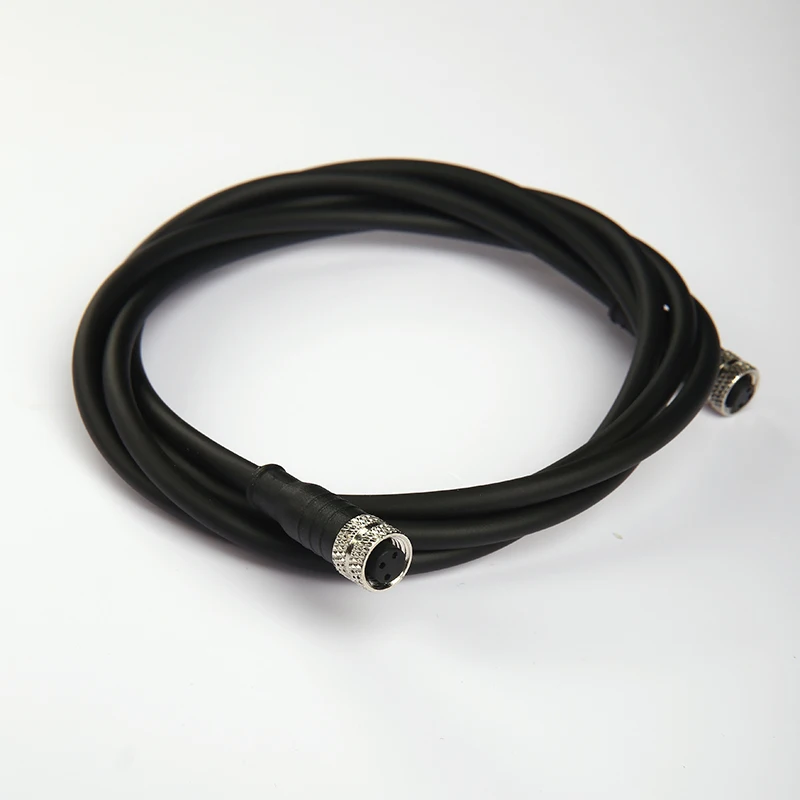 M12 connector waterproof plug and socket high quality china manufacturer