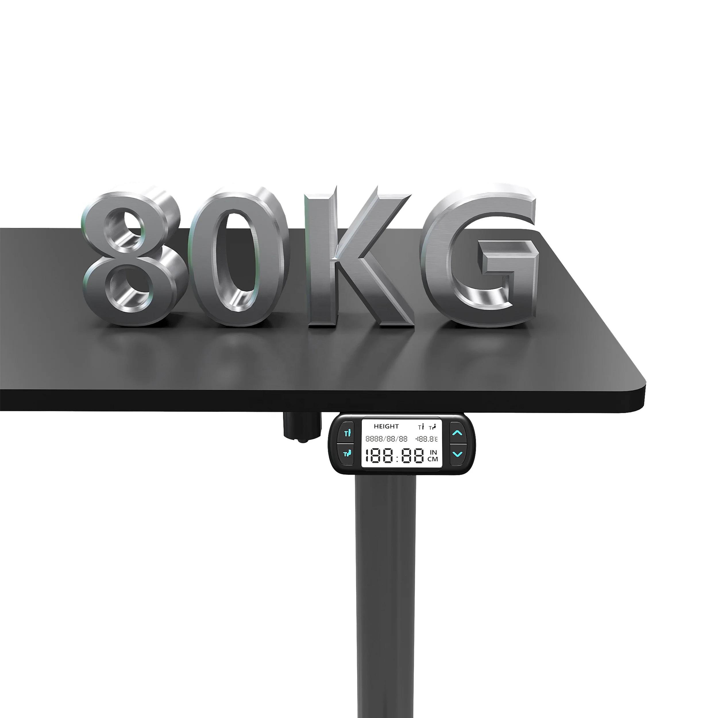 V-mounts Dual motors Electric standing desk with motor protection for Home, gaming room, hotel VM-JSD2-03-1P