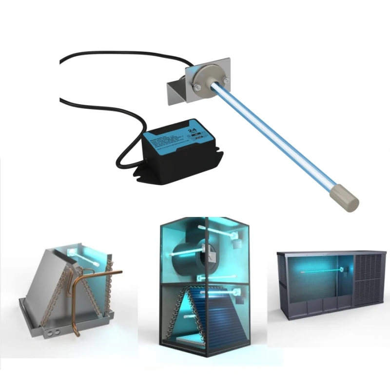 24V 14inch HVAC UV Lights lamp bulb for HVAC coil system ac air duct cleaner with strong magnet