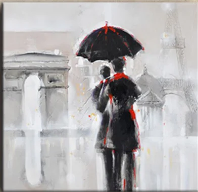 Beautiful Home Decor Woman Portrait Canvas Oil Painting