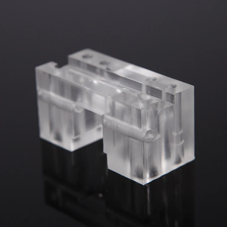 Supply Clear Acrylic Parts CNC Machining Products Plastic CNC Milled Machined Parts