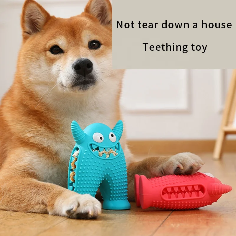 Wholesale Small Monster Grinding Teeth Durable To Bite Easy To Clean New Arrivals Pet Sound Squeak Toys