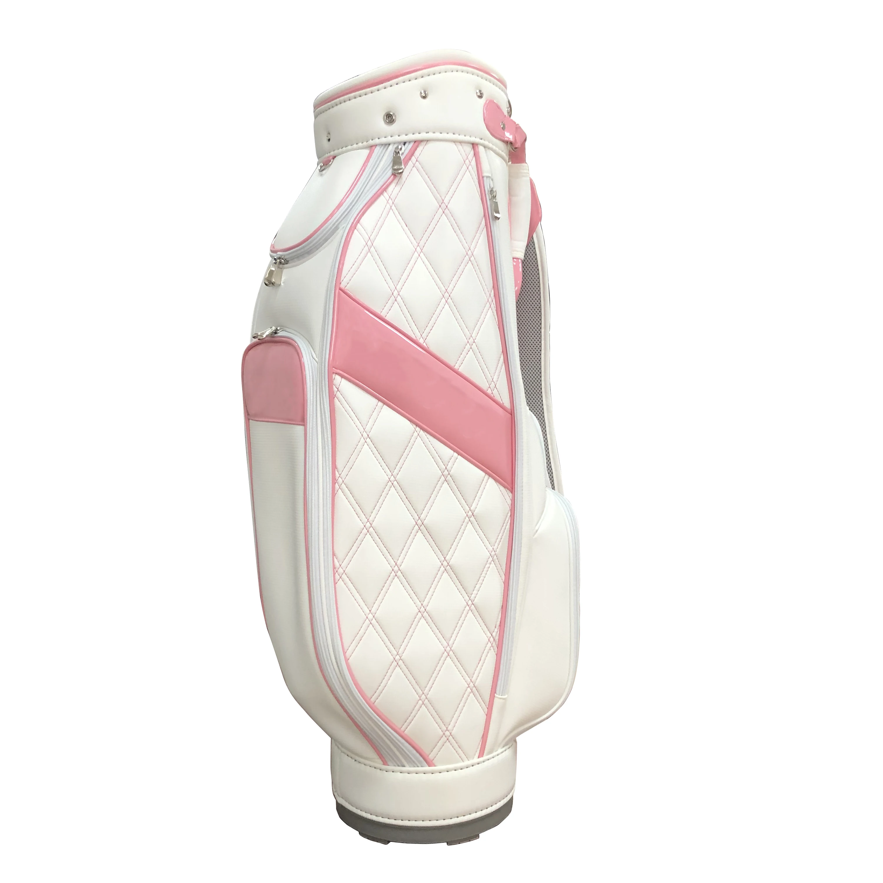 Professional Custom Design PU Leather Golf Clubs Bag Mini Golf Bag Custom Leather Golf Bag For Women