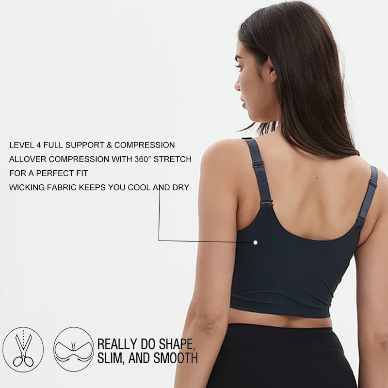 Hygieia Custom deep cup comfortable shaping bra women push up plus size Seamless breast lift shapewear bra