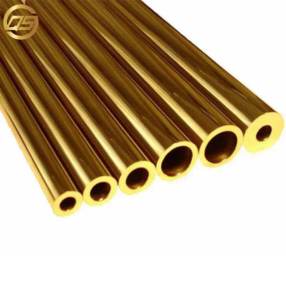 Hot Selling Brass Copper Tube 99.99 Copper Pipes H58 H60 H62 H63 H65 H68 H70 H80 H90 C35600 C27000