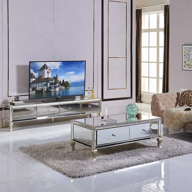 
High quality modern luxury modern furniture beads coffee table for living room 