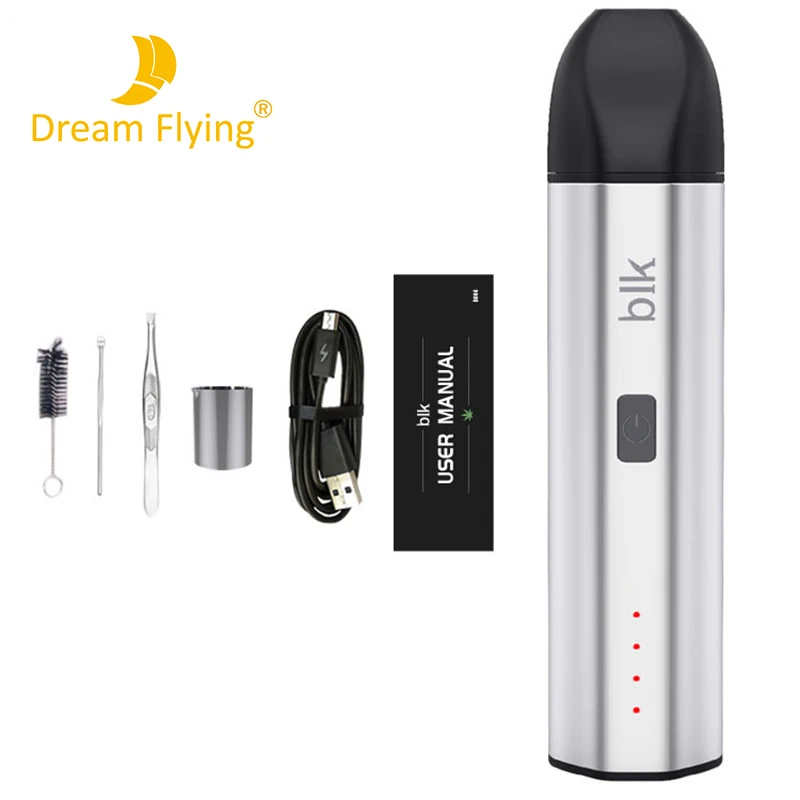 
Brilliant design herbal vaporizer built in 1600mah battery Dry Herb Vaporizer BLK Nova from Dream Flying 