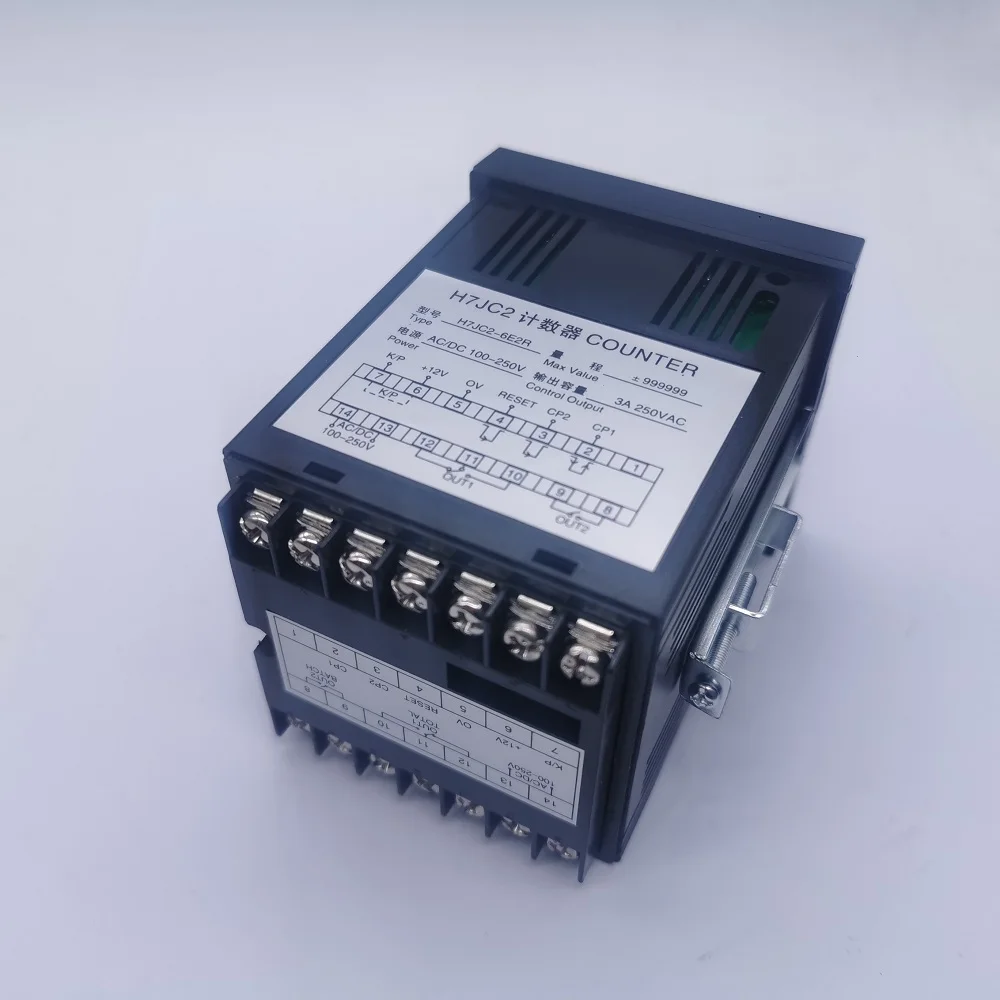 Счетчик с двойным цифровым дисплеем H7JC2 6E2R интеллектуальный
