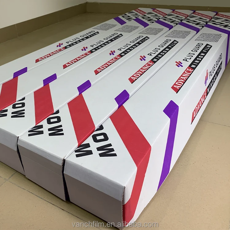 VANCHFILM UVR 100% Anti-UV IRR 100% High Thermal Insulation Nano Ceramic Car Tint Film Car Stickers For Car Window Tinting