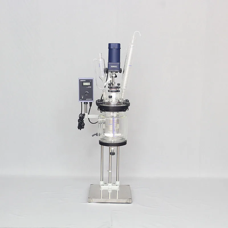 
Laboratory high quality 1L-200L chemical reactor(jacketed glass reactor FC302 